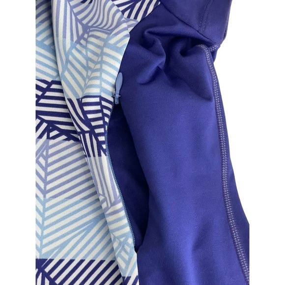 Title Nine Gidget 2.0 Blue Geometric Dress Medium Outdoors Athletic - Picture 5 of 8